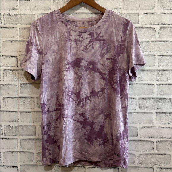 Women’s Mondetta purple tie-dye super soft t-shirt Size Medium - Picture 1 of 4
